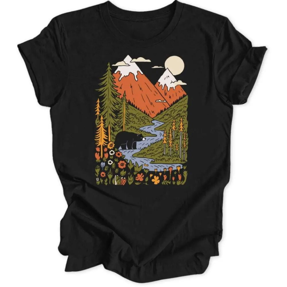 Wilderness Doodle Women's T-Shirt