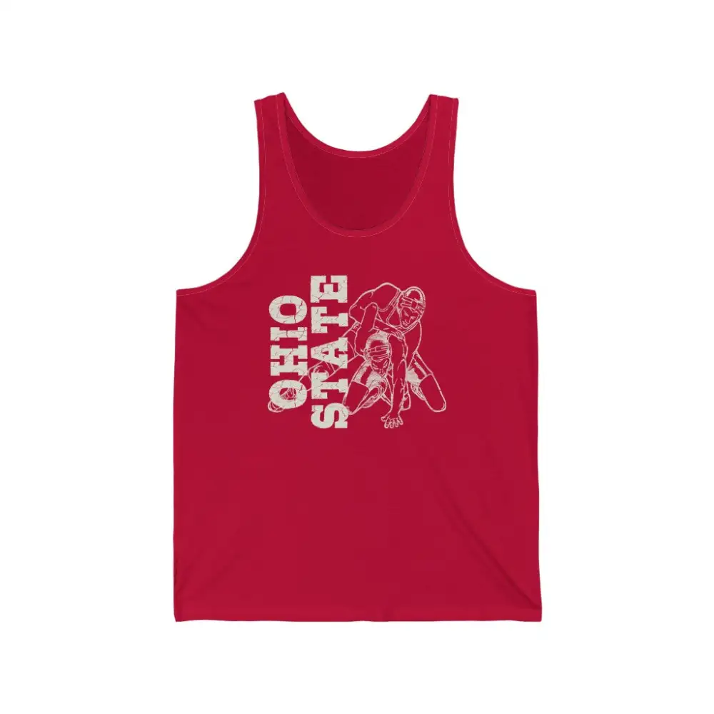 Wrestlers Letter Graphic Tank Top