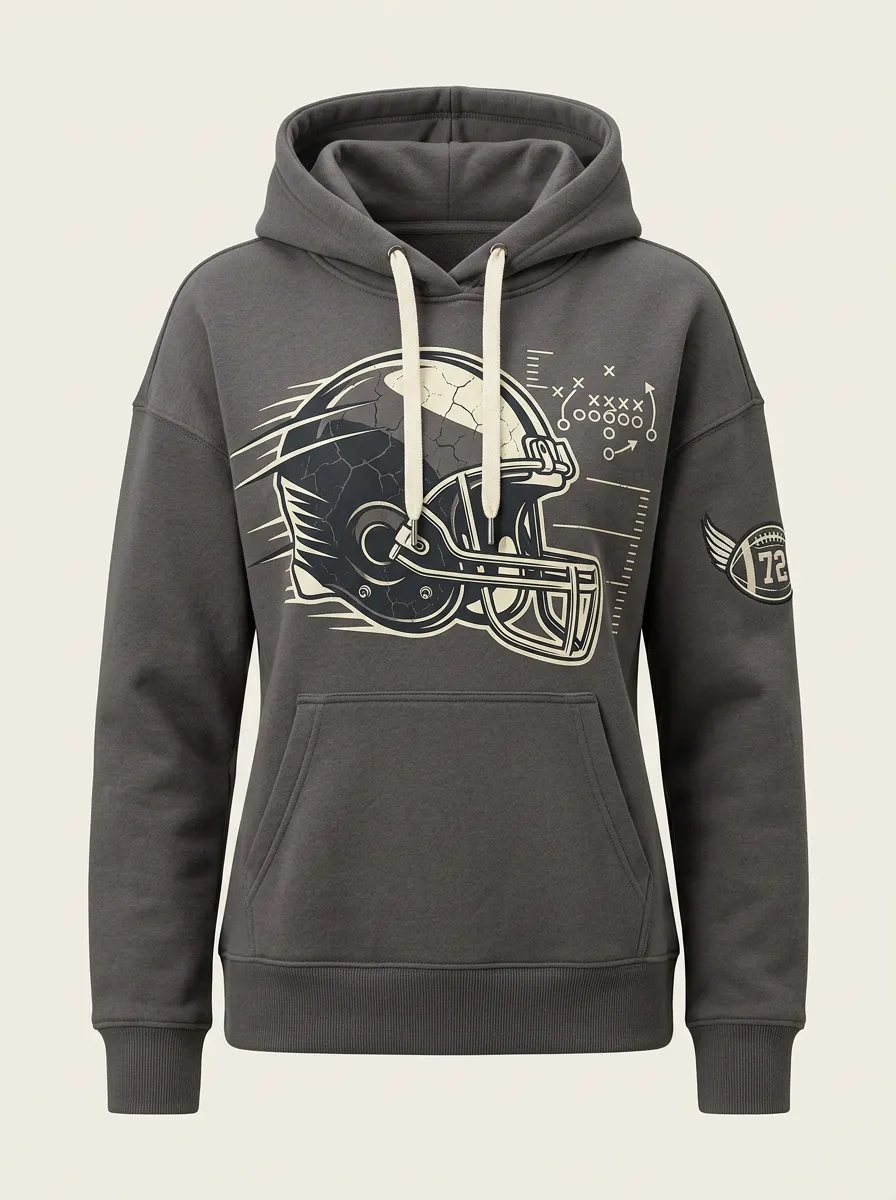 Women's Team Spirit Classic Football Hoodie