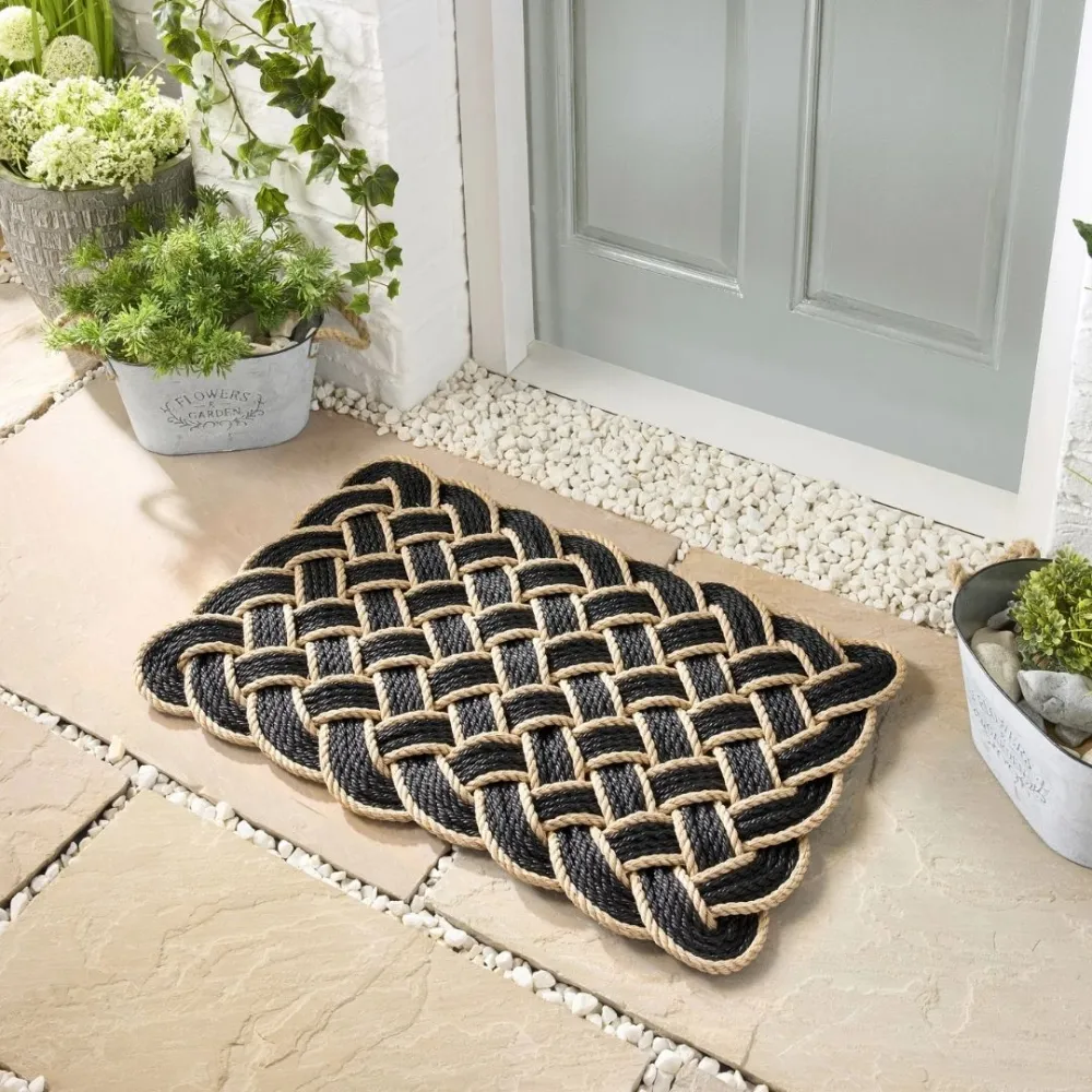Woven Knot Polypropylene Door Mat