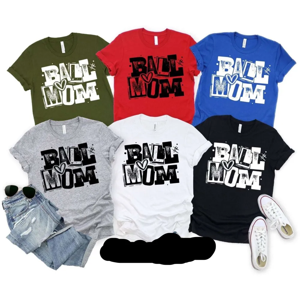 Everyday Ball Mom Graphic Tee