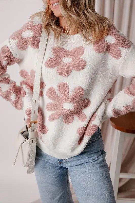 Retro Bloom Sweater Sweatshirt