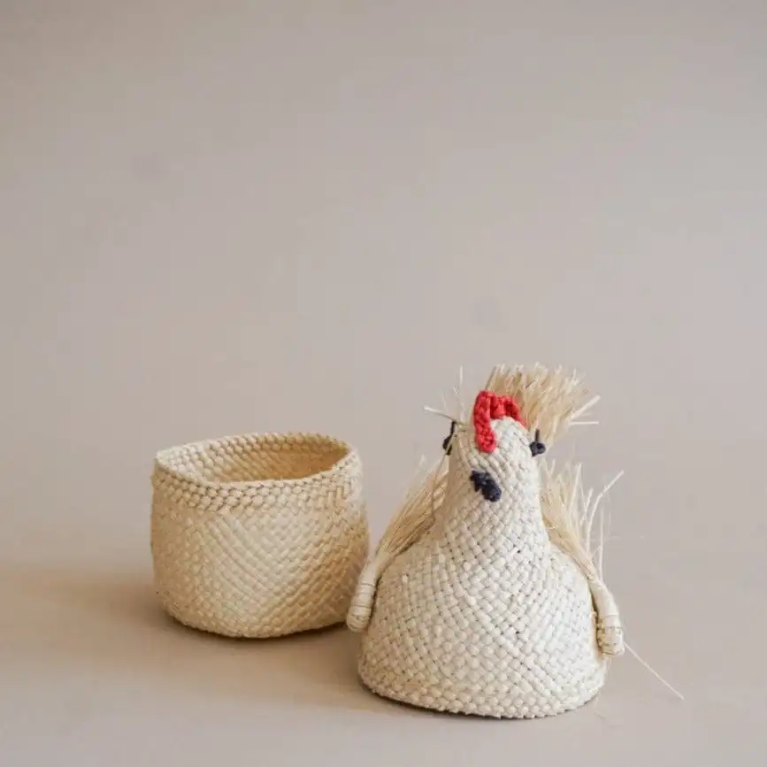 Chicken Woven Storage Basket