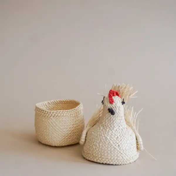 Chicken Woven Storage Basket
