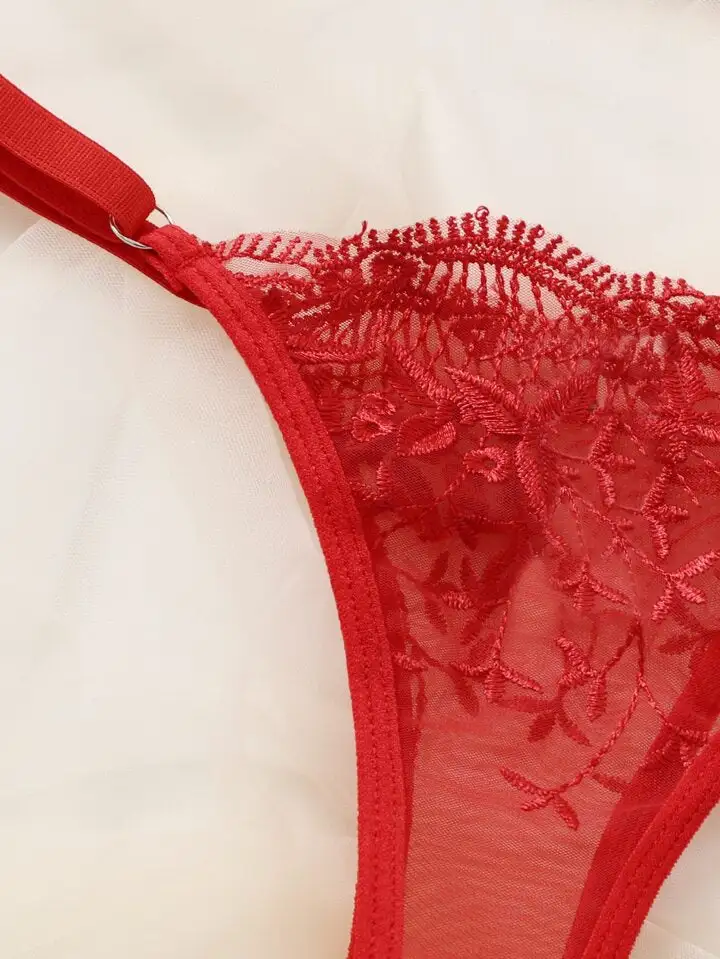 Delicate Sheer Lingerie Set