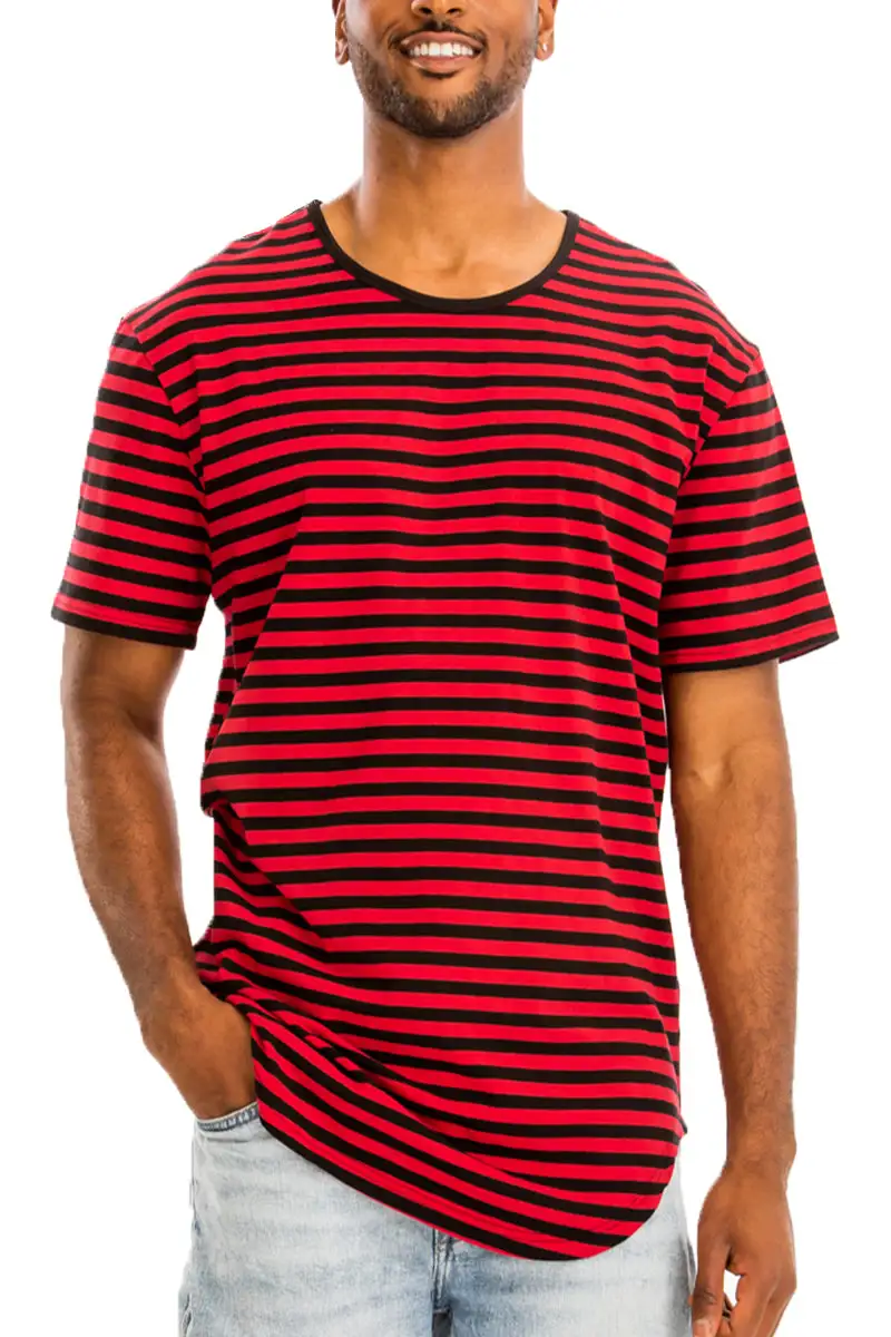 Black White Striped T-Shirt