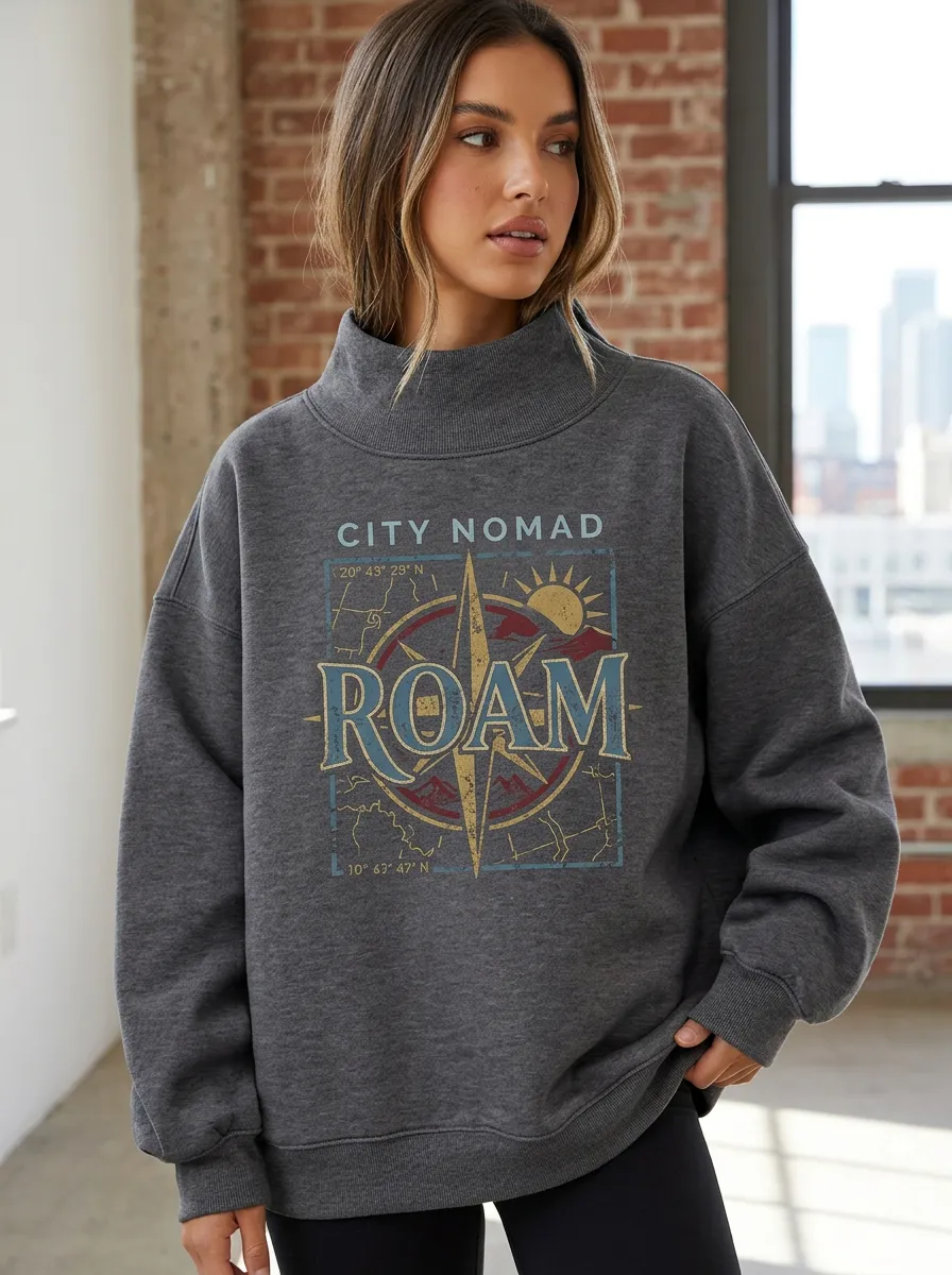Travel Lover City Sweatshirt