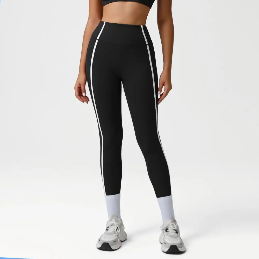 Contrast Trim Active Leggings