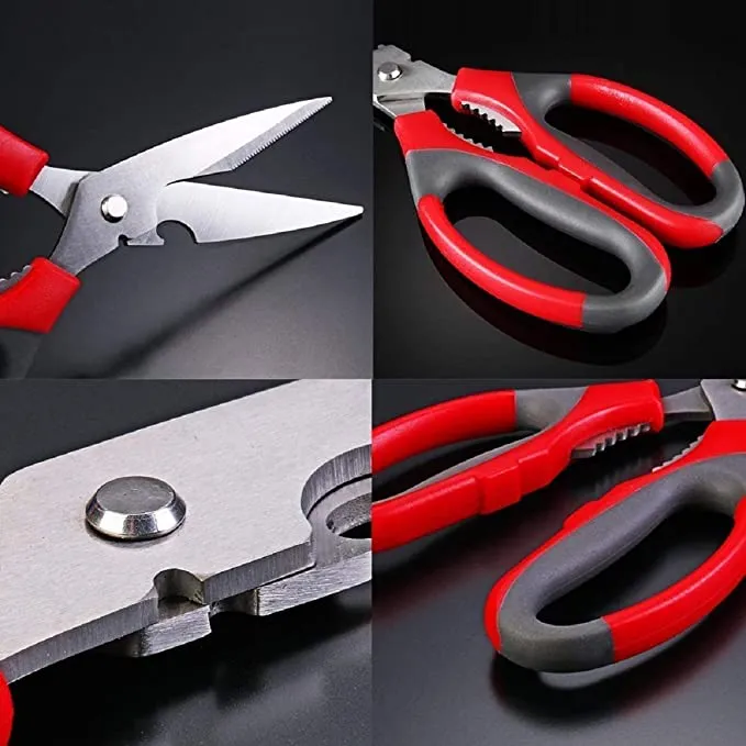 Multi Purpose Kitchen Scissor With Bottle Opener