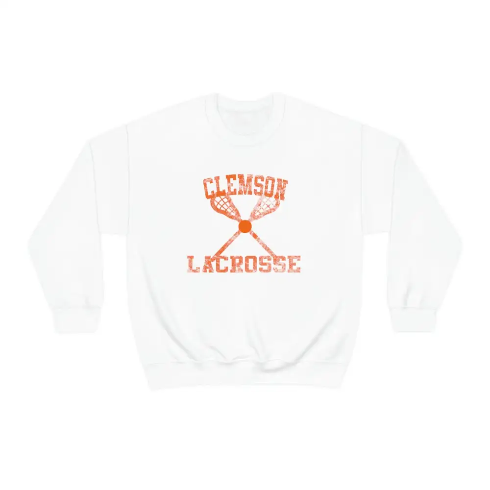 Vintage Lacrosse Graphic Crewneck Sweatshirt