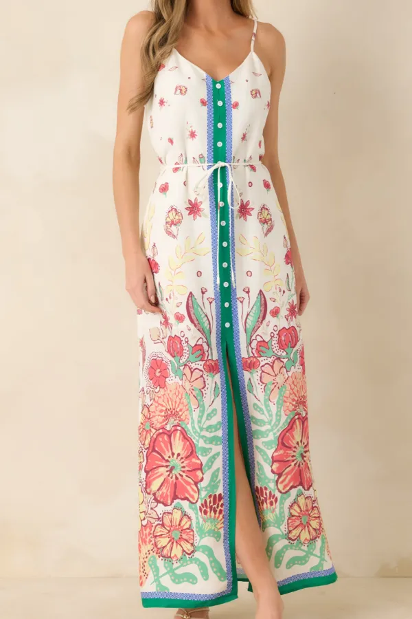 Floral Fantasy Maxi Dress