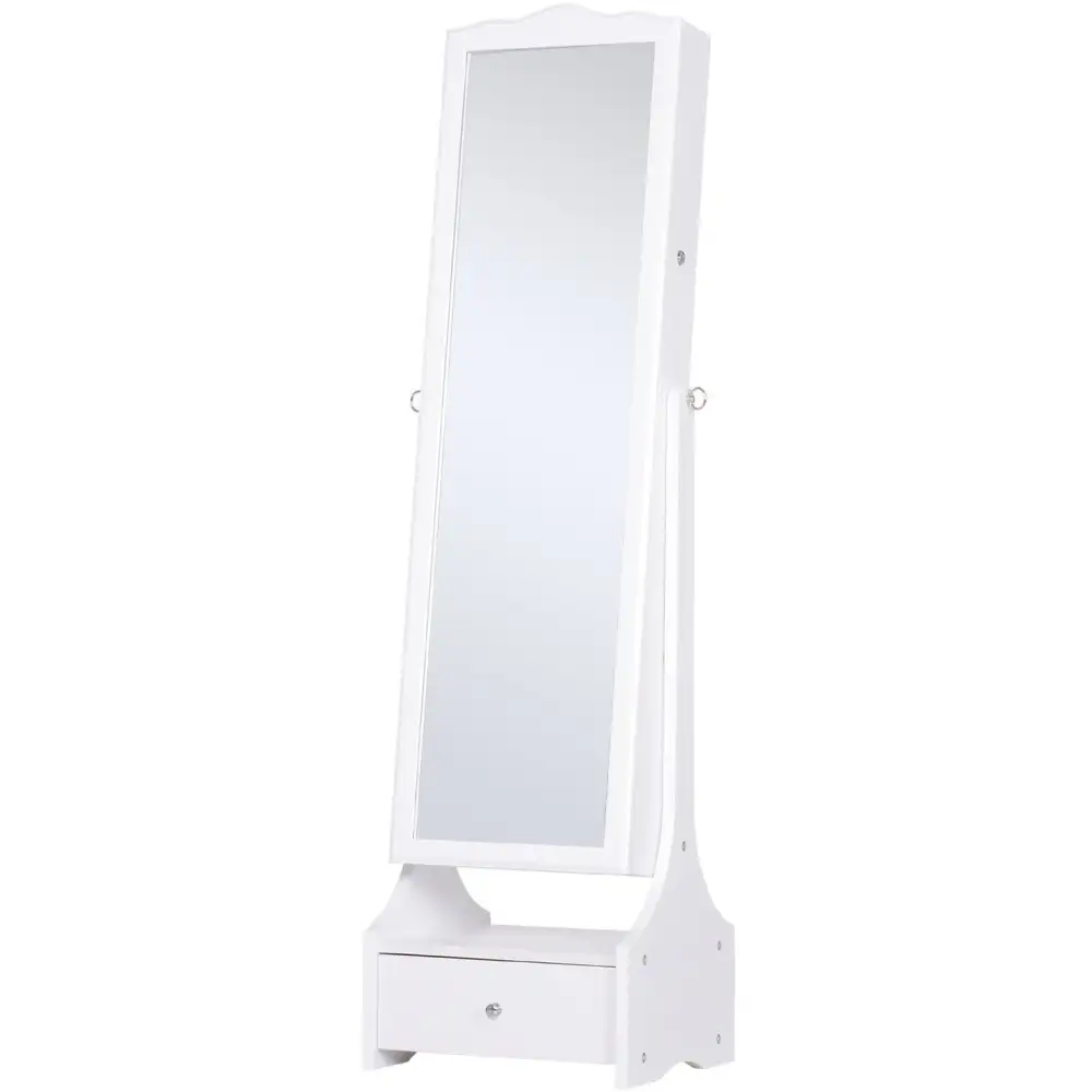Flip Top Illuminated Jewellery Cabinet