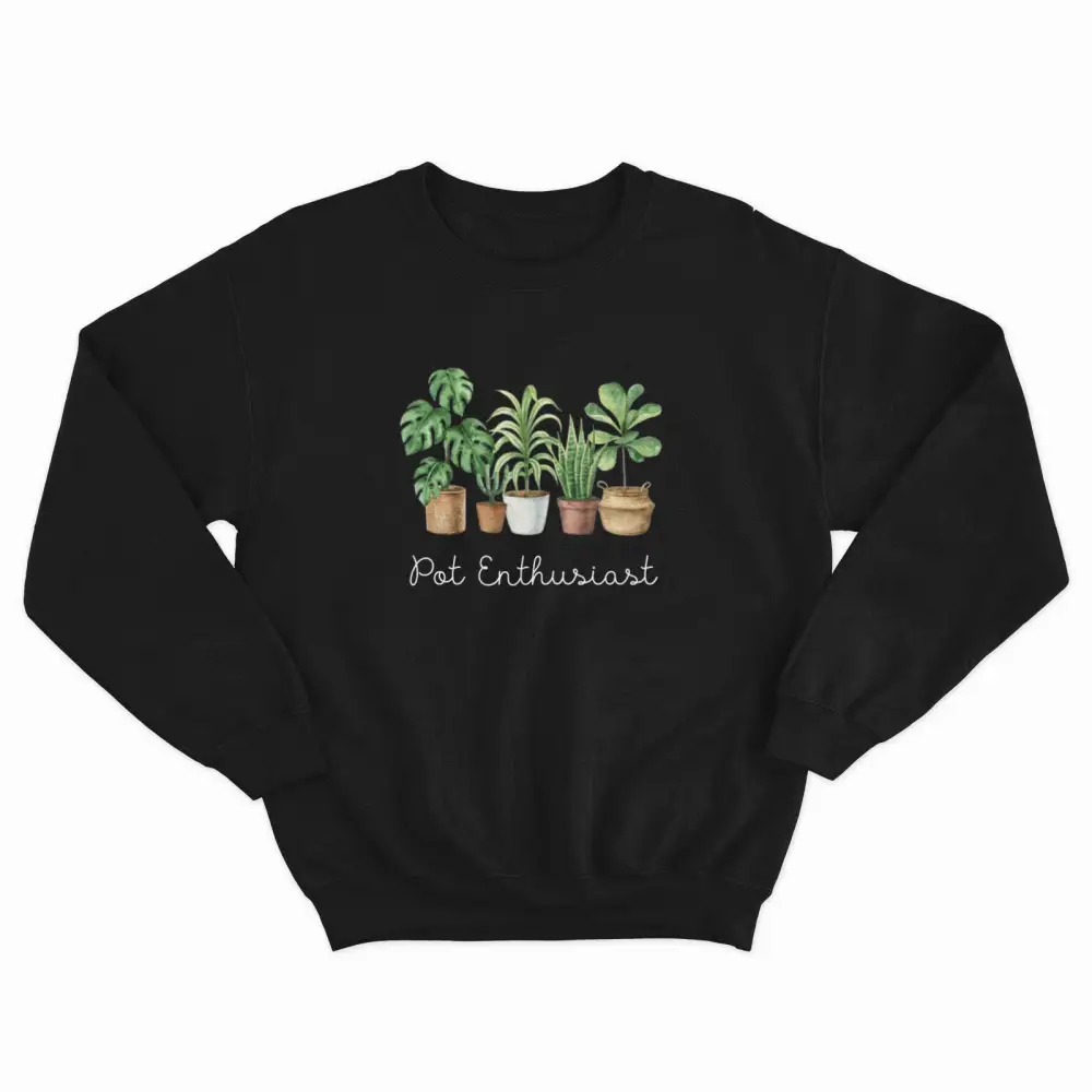 Plant Pot Fleece Crewneck