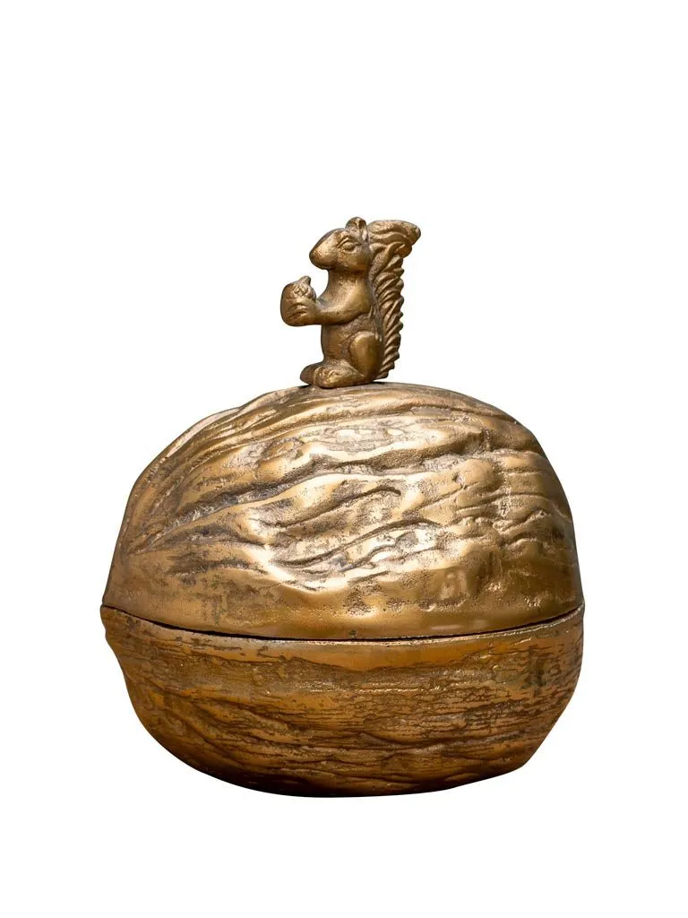 Gold Accent Decorative Storage Box