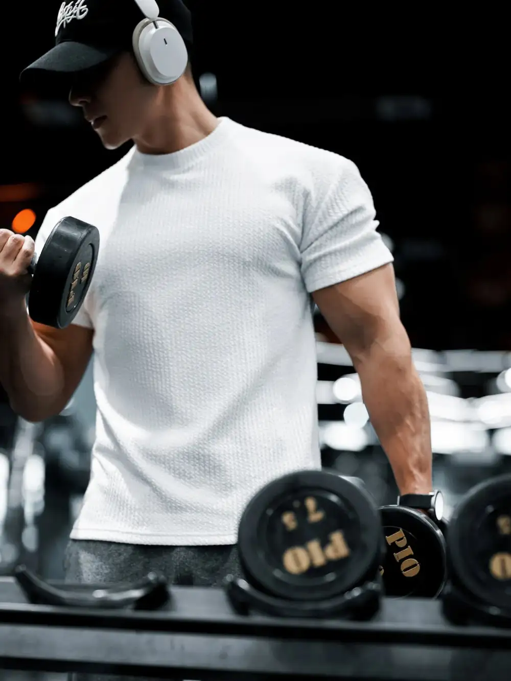 Woven Short Sleeve Crew Neck Tee