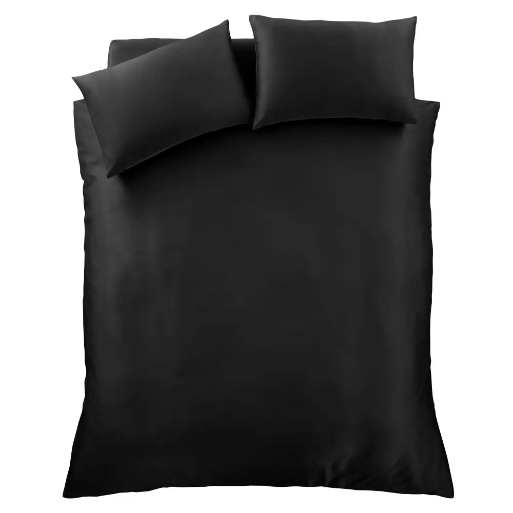 Modern Bedroom Printed Satin Duvet Cover Set