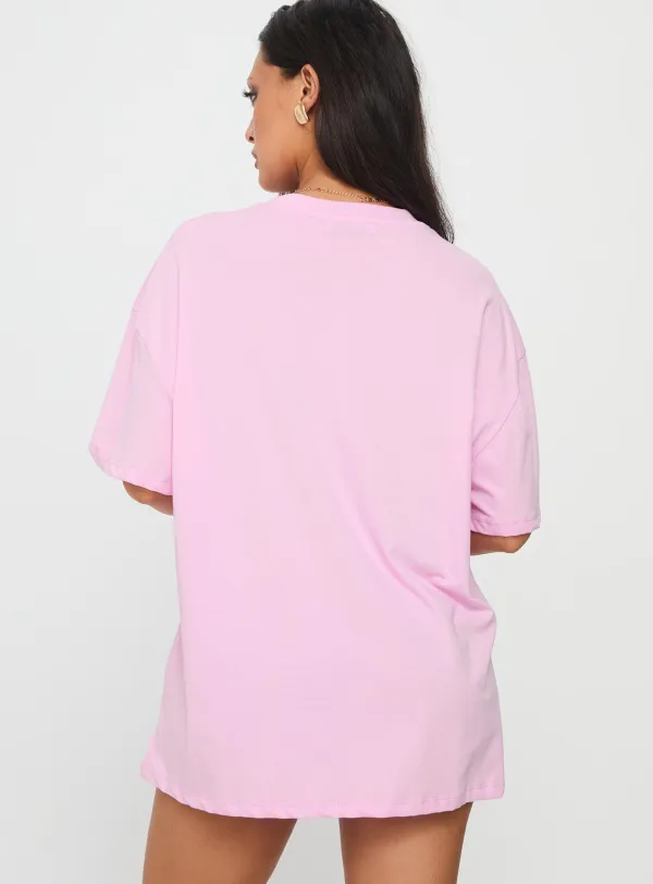 Lemon Drop Oversized Printed Top