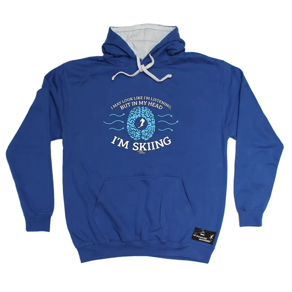 Ski Listening Graphic Hoodie