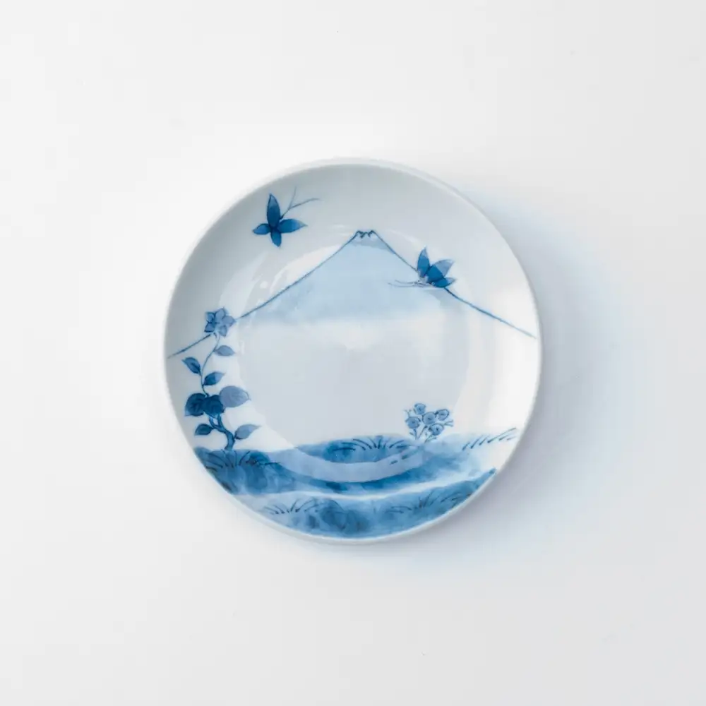 Sculpted Porcelain Sauce Plate