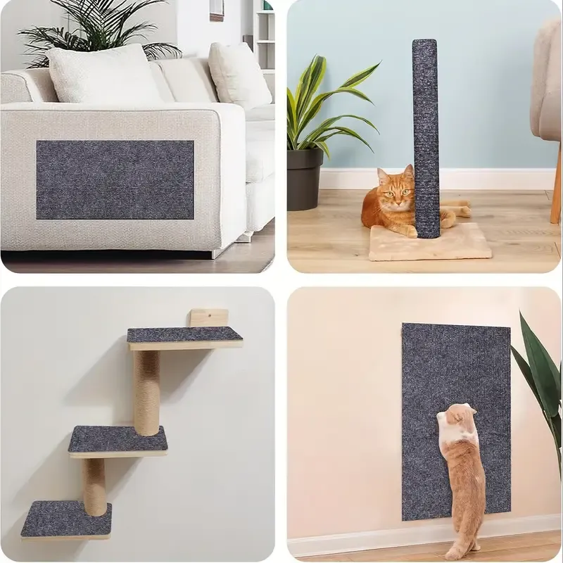 1 Self-Adhesive Cat Scratching Board Furniture Protector