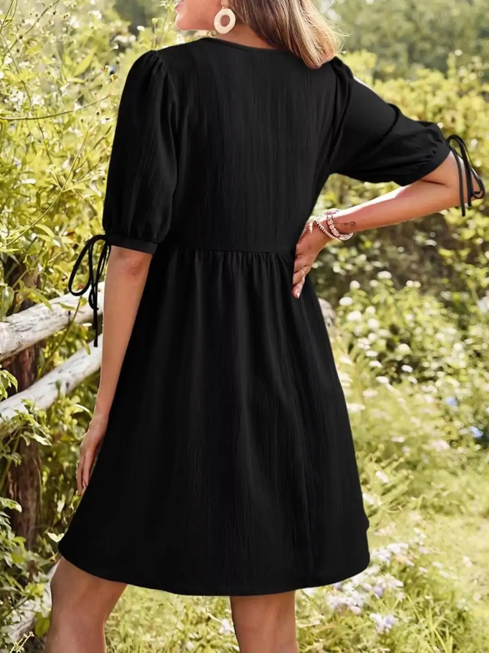 Elegant A Line Mini Dress