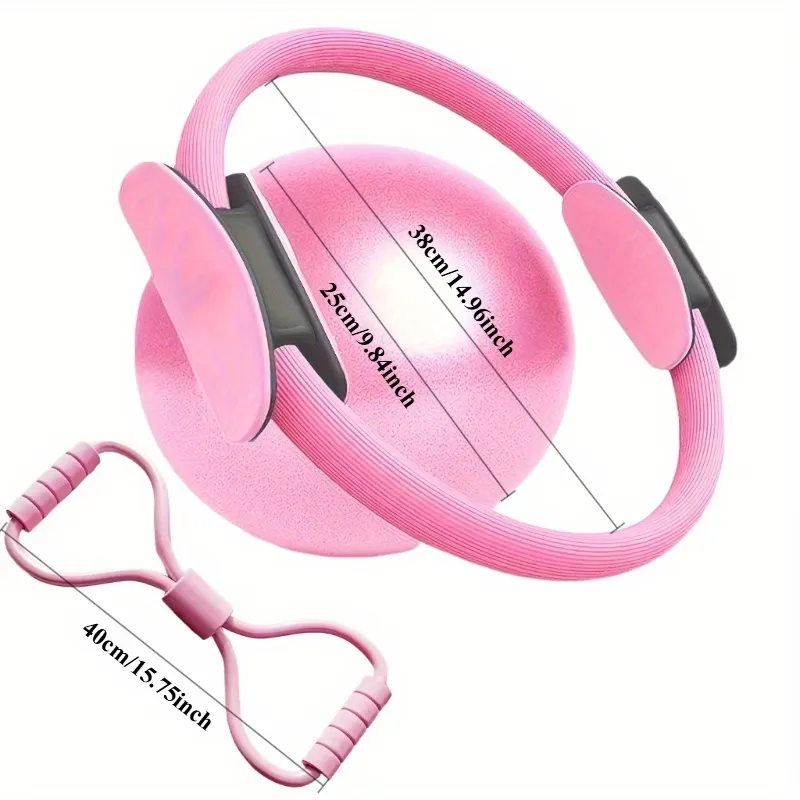 Pilates Ring with Resistance Band