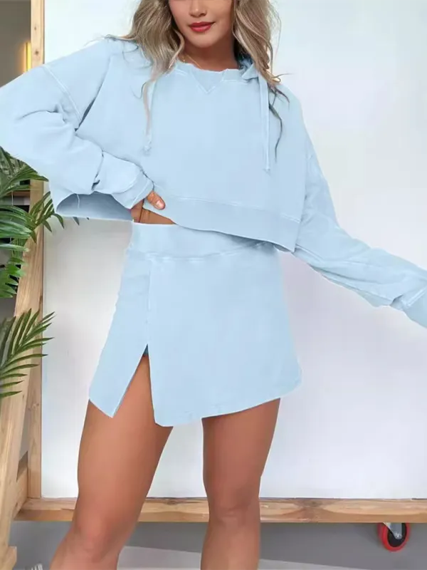 Collared Long Sleeve Coordinated Set