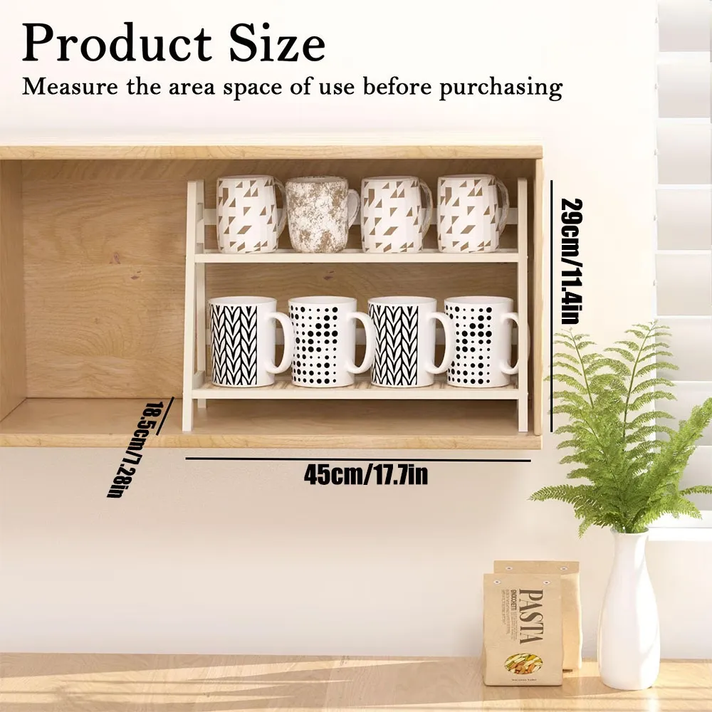 2-Tier Countertop Shelf