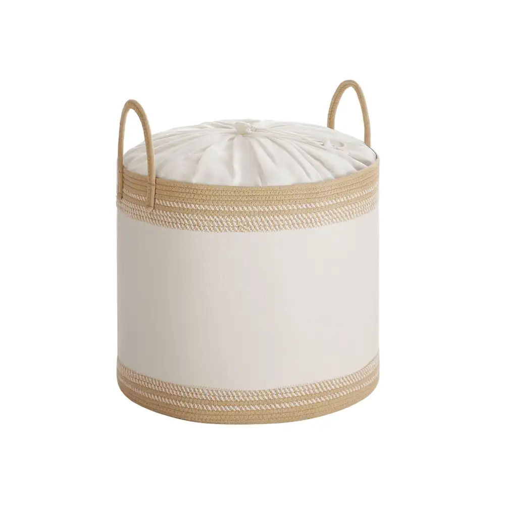 Everyday Lidded Handled Laundry Storage Hamper
