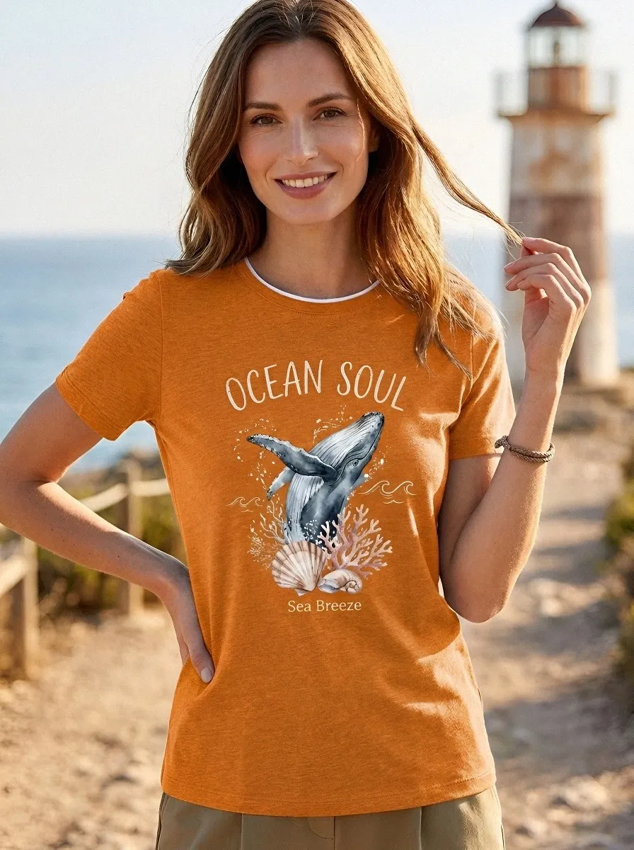 Ocean Soul Whale T-Shirt