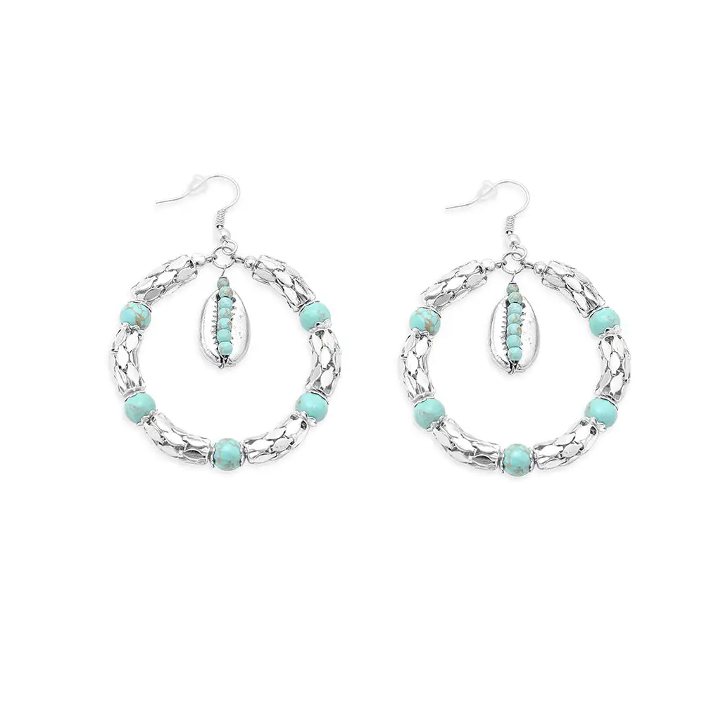 Celestial Crescent Hoop Earrings