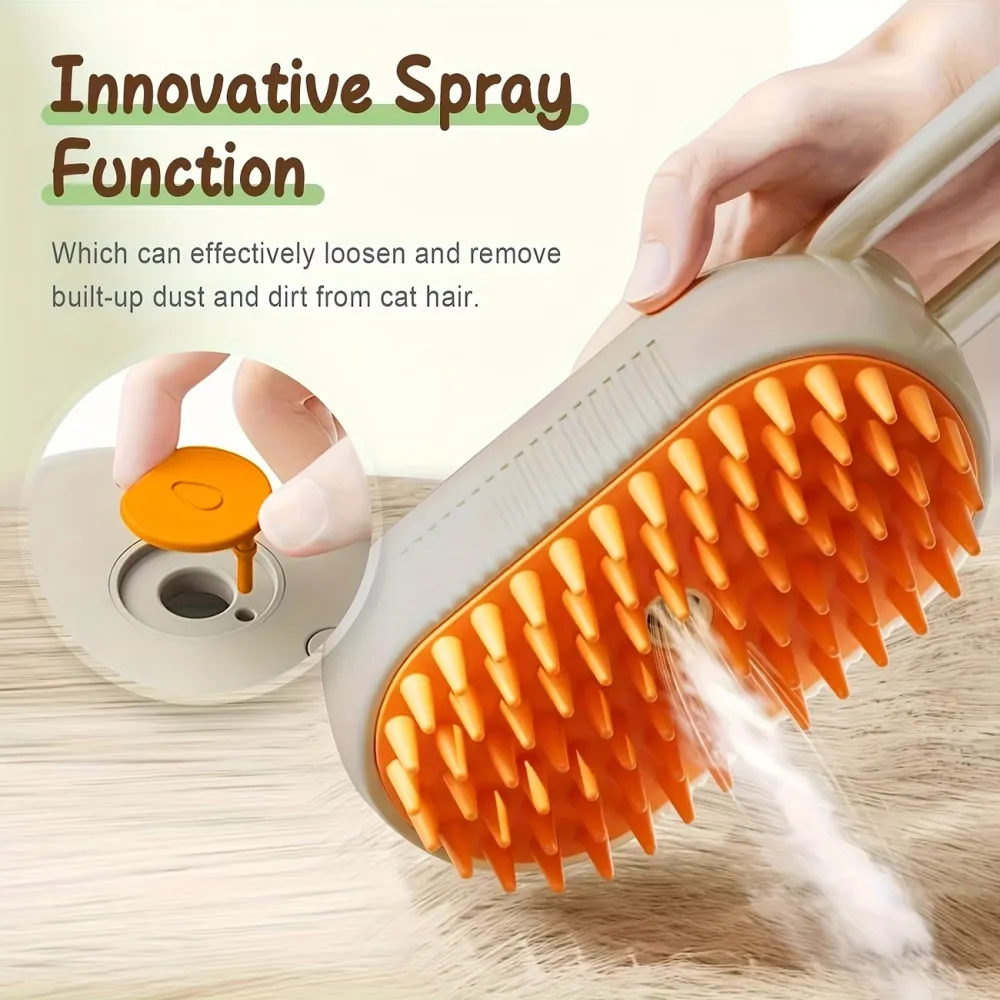 Cat Massage Steam Brush
