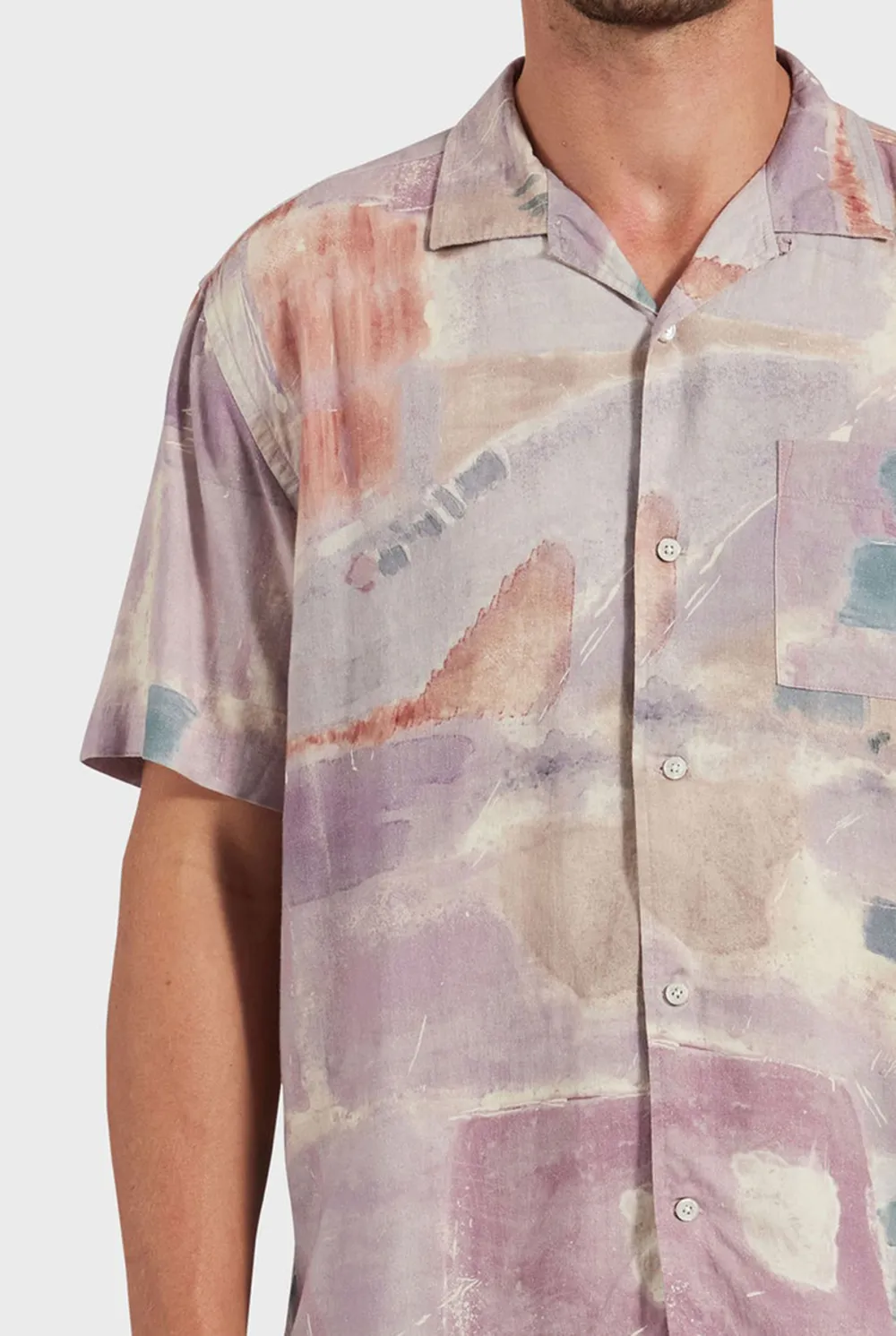 Short Sleeve Shirt-Multicolor
