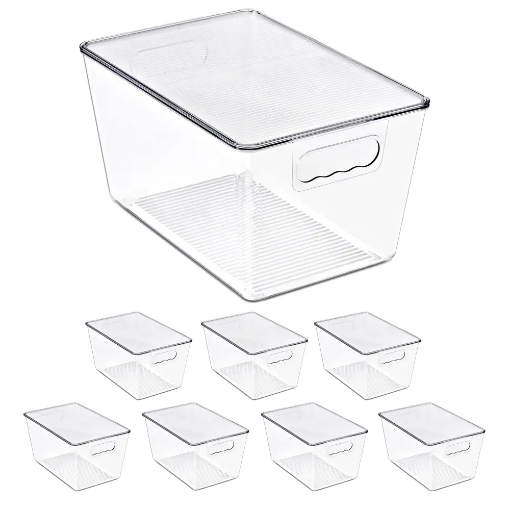 Clear Storage Bins With Lids And Handles