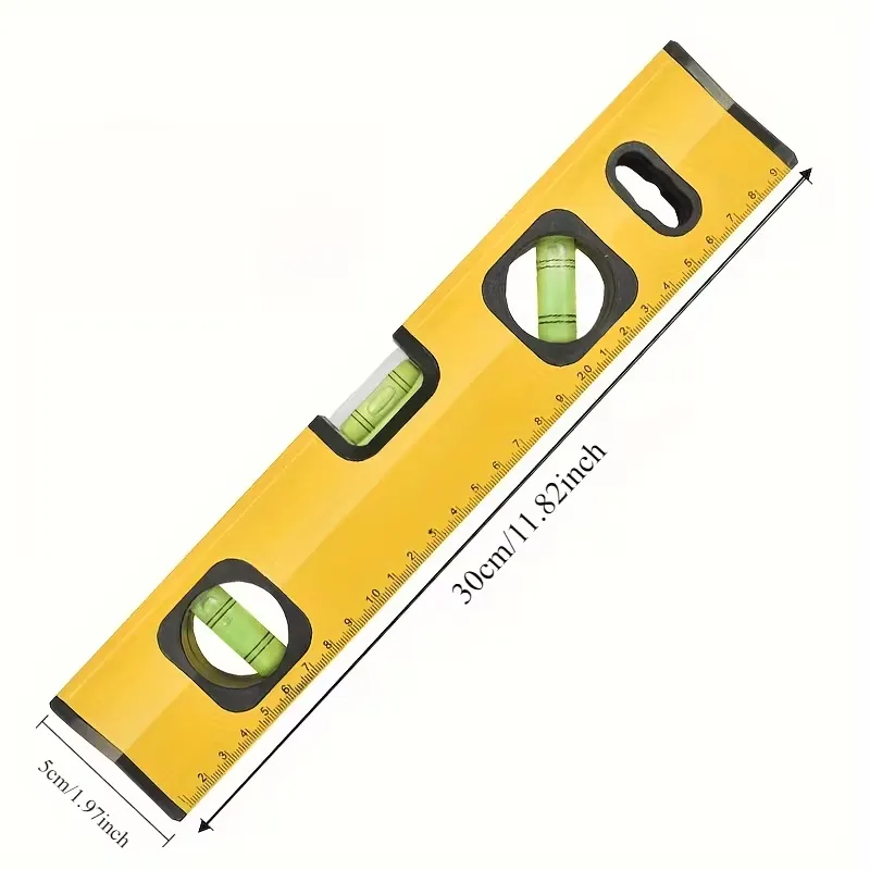 Multi-Functional Spirit Level with Bubble Vials