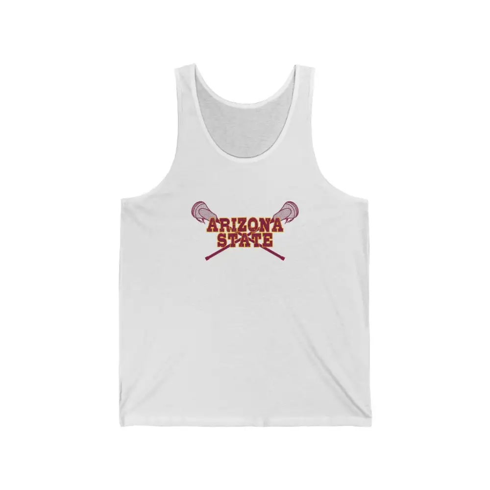 Arizona State Lacrosse LAX Sticks Tank Top