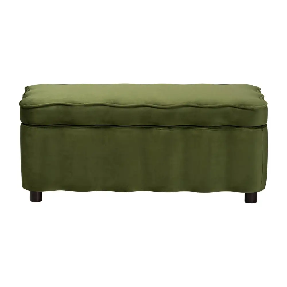 Storage Velvet Storage Bench