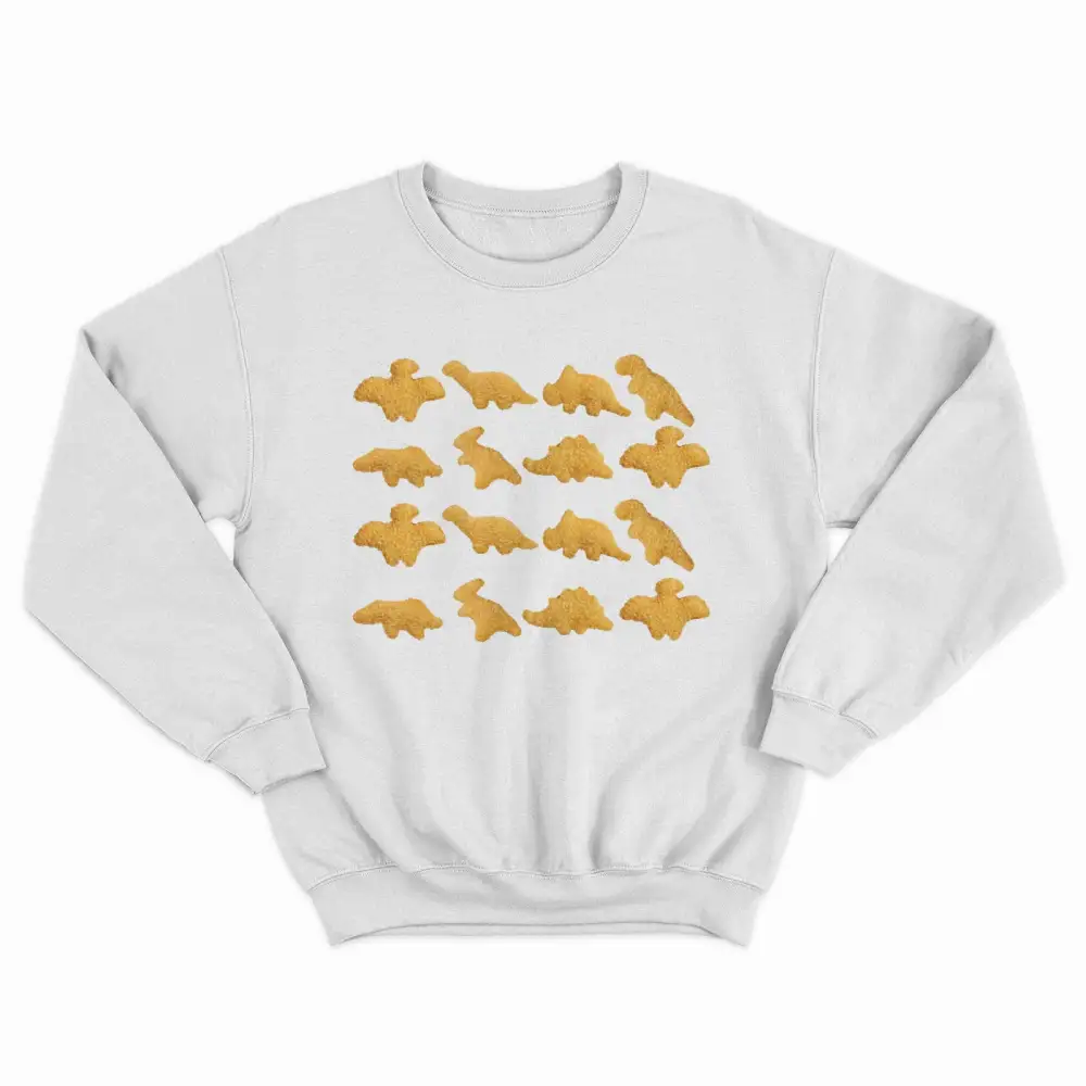 Dino Snack Fleece Crewneck