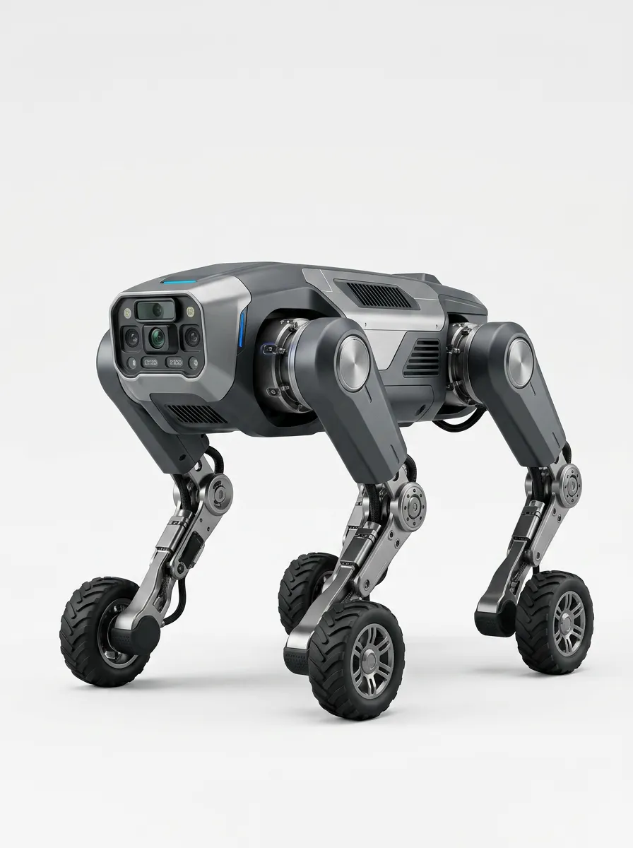 Electronic Robot Dog for Robotics Device Display