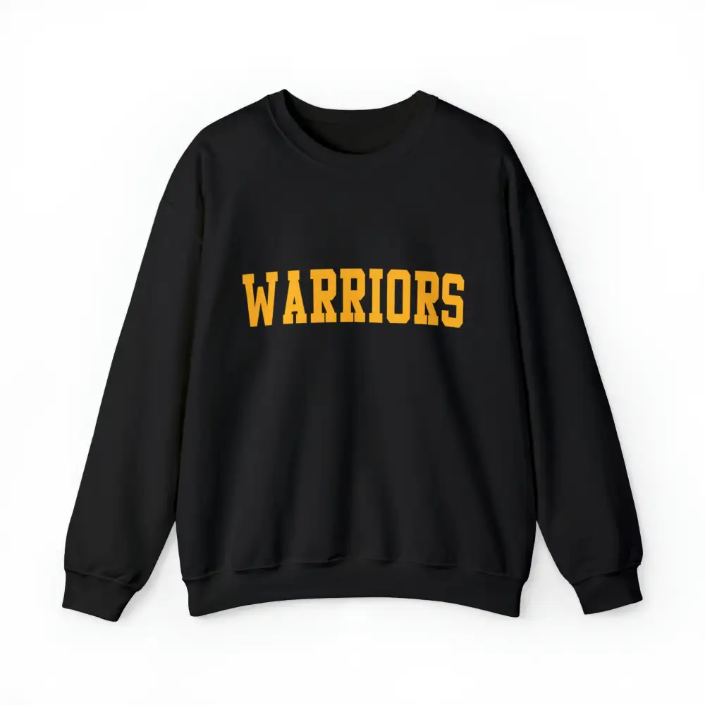 Everyday Athletic Lettering Blue Accent Gold Accent Team Graphic Crewneck Sweatshirt