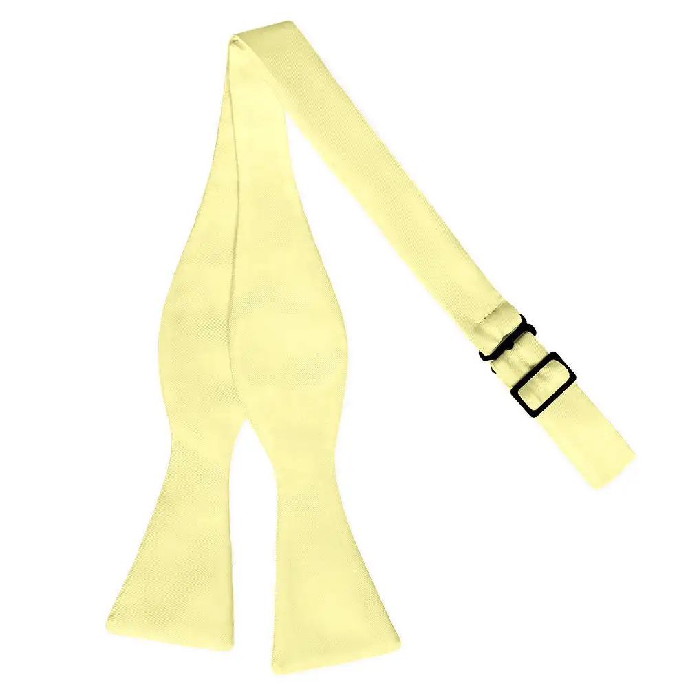 Stylish Solid Motif Bow Tie