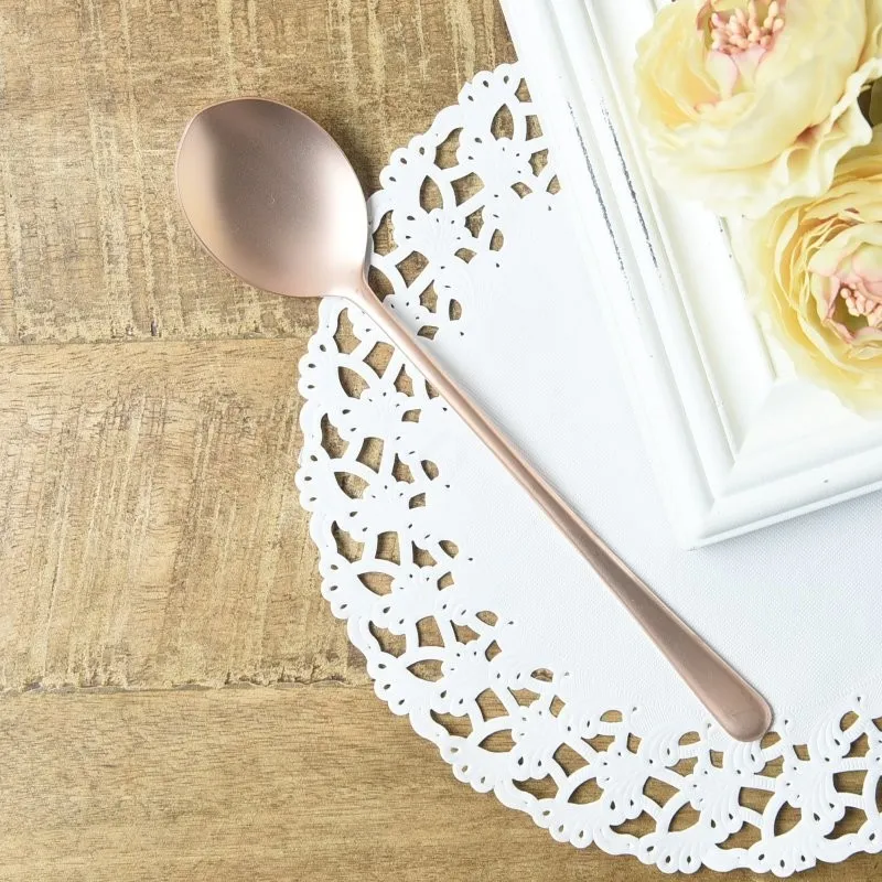 Vintage Finish Long Soup Spoon