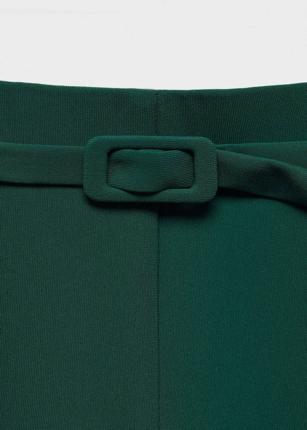Wideleg Pants With Belt