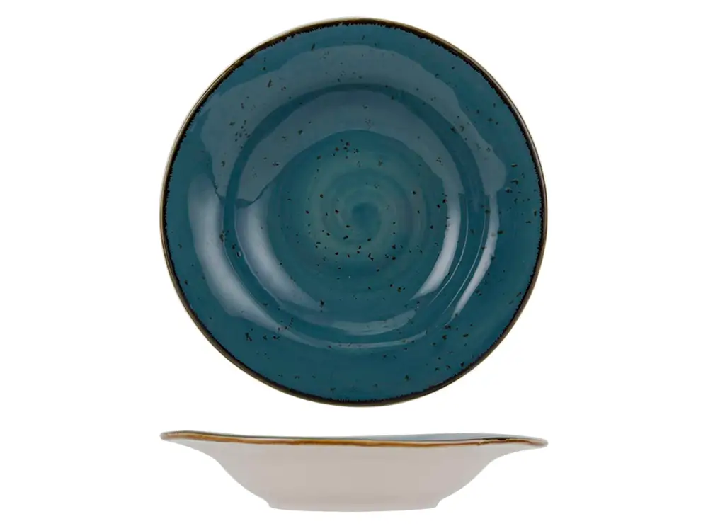 Rimmed Soup Bowl