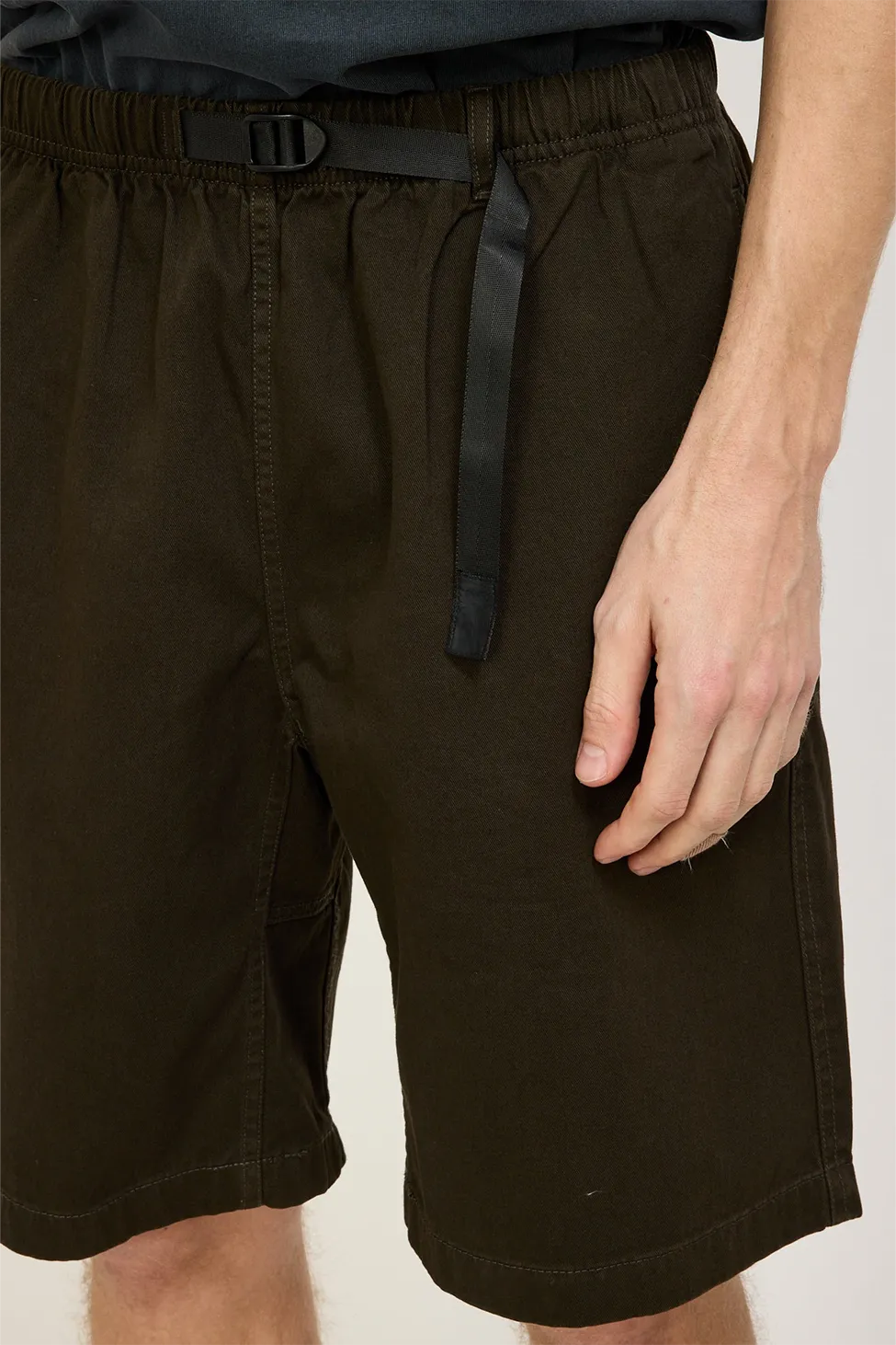 Dark Brown Casual Short Pants