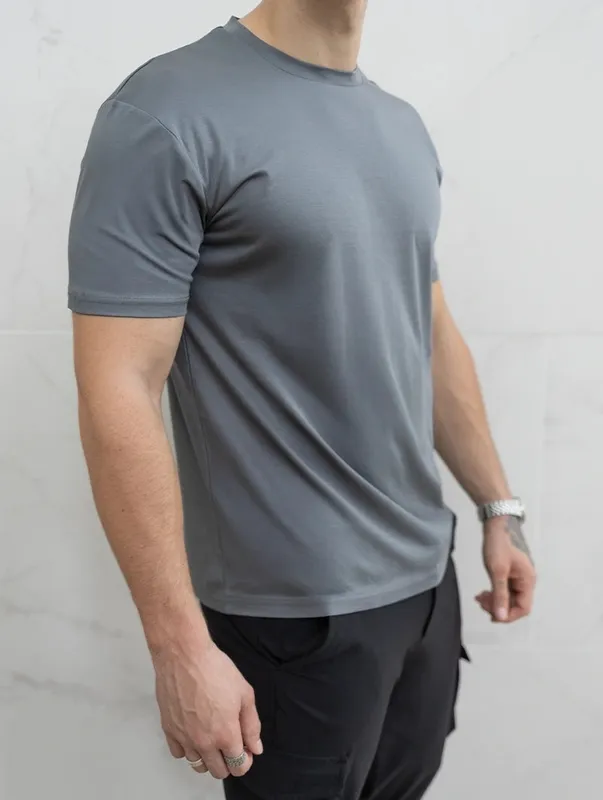 Dark Grey Clean Fit T-Shirt