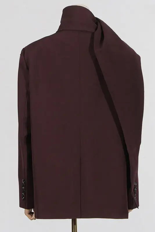 Loose Shawl Collar Chic Blazer