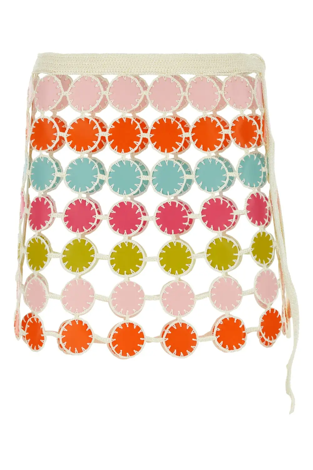 Refined Mini Crochet Skirt