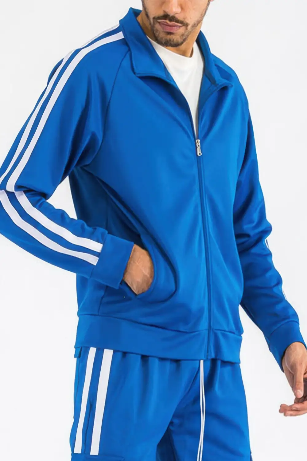 Double Stripe Track Jacket