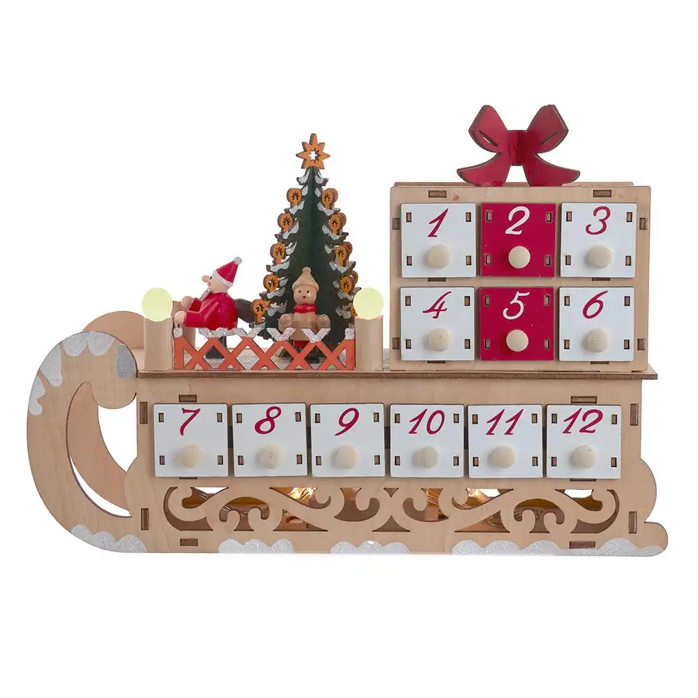 Sleigh Scene Advent Calendar